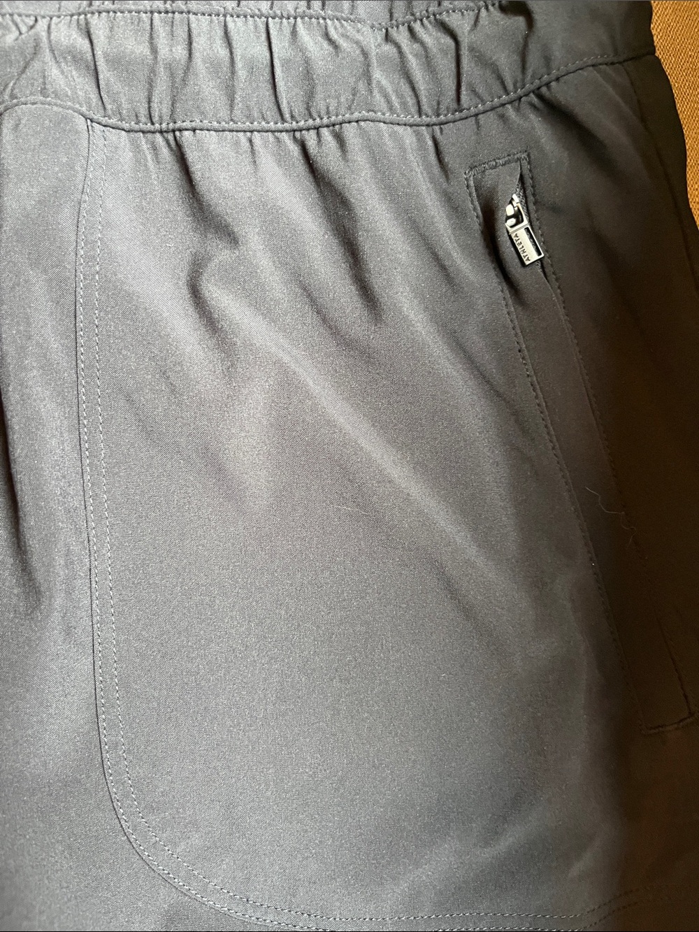 ATHLETA Expedition Black Skort Dress Zip Front and Drawstring Waist NWT 8 - Picture 10 of 14